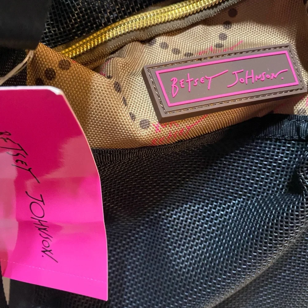 Betsey Johnson dog carrier NWT